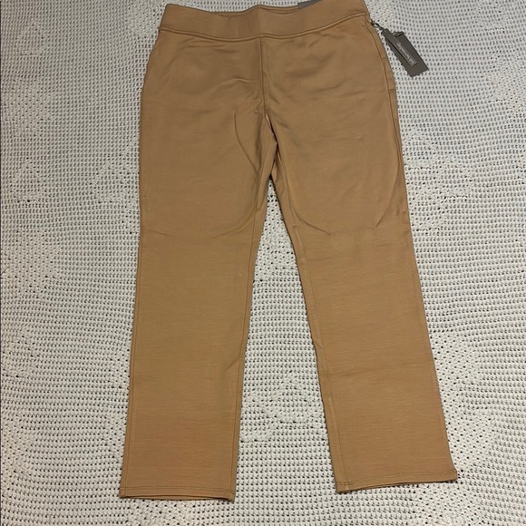 Soft Surroundings Beige straight Leg Pants size PM - Picture 1 of 12